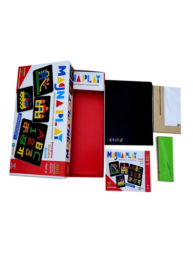 Ekta Magna Play Set-3 | Indoor Game | Multicolor - Image 1